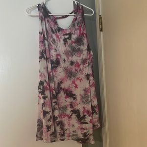 Livi Active Tie-Dye Workout Top